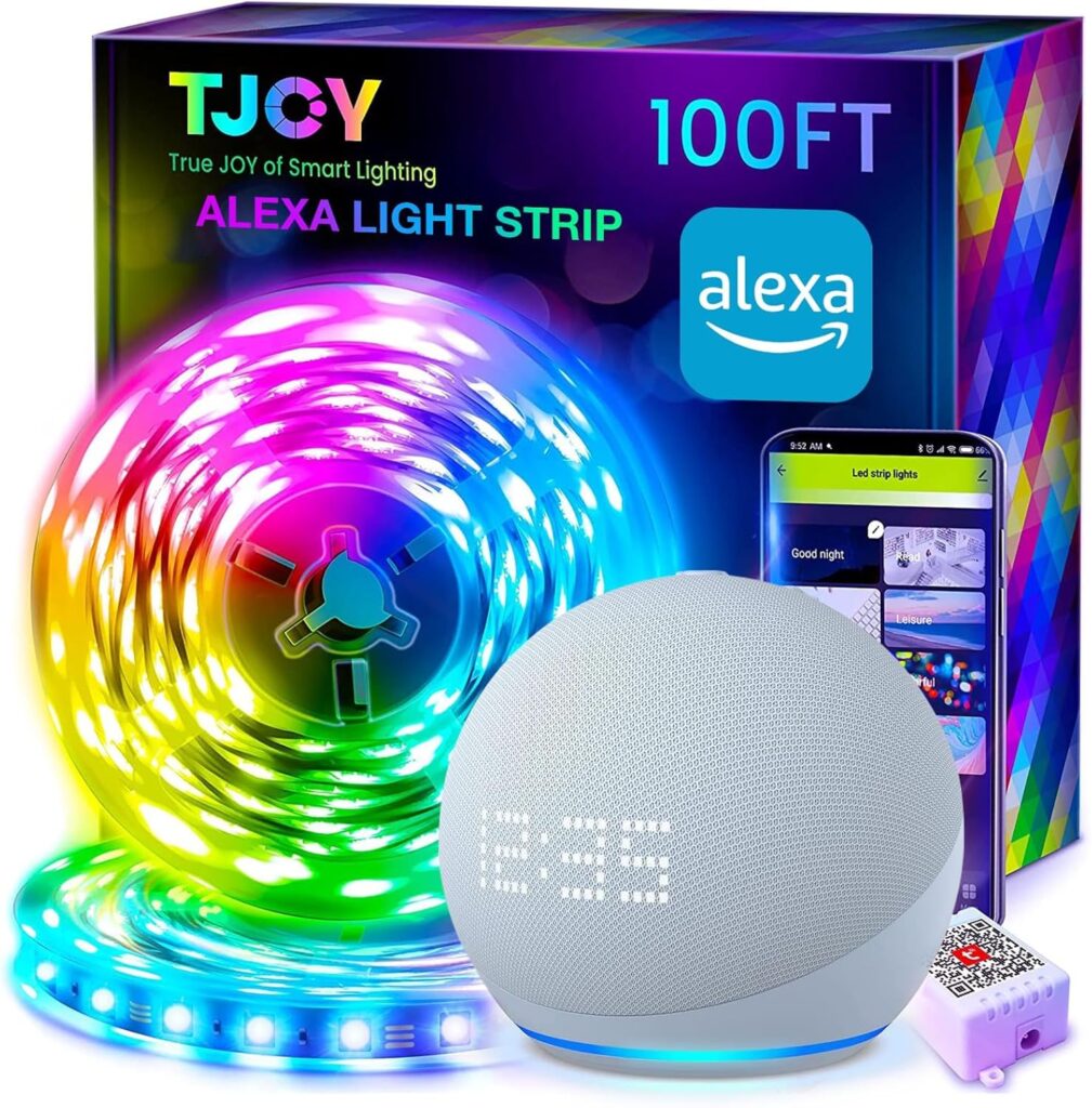 💡 Luces LED Inteligentes y por App: Guía Completa + Mejores Opciones 2025 3 TJOY Tira de luces LED inteligentes para habitacion